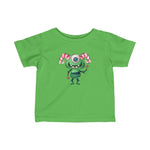 Infant Fine Jersey Printed Tee | Cute Monster Alien - BnG Wear