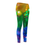 Women's Cut & Sew Casual Leggings | Jeggings | Gems Abstract - BnG Wear