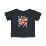 Infant Fine Jersey Printed Tee |  Mushroom Teddy - BnG Wear