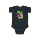 Infant Fine Jersey Bodysuit | Time For Walk - BnG Wear