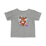 Infant Fine Jersey Printed Tee |  Mushroom Teddy - BnG Wear