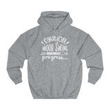 Caution Mood Swing in progress women hoodie - BnG Wear