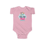 Infant Fine Jersey Bodysuit | Follow Your Dreams - BnG Wear
