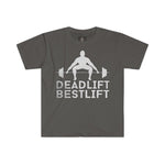 DeadLift BestLift| Men's Fitted Short Sleeve Round Neck Tee - BnG Wear
