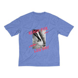 Men's Heather Dri-Fit Tee | Ready For Leg Day GYM - BnG Wear