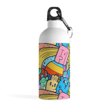Emotional Doodle Stainless Steel Water Bottle - BnG Wear