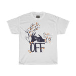 Fuck Off Women Designous Printed Tshirt round neck