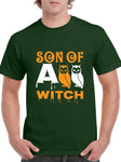 Son of a Witch Halloween Owl Classic Unisex T-SHIRT