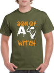 Son of a Witch Halloween black Cat Classic Unisex T-SHIRT