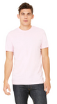 BNGwear Men's Short-Sleeve Crewneck  Soft Pink Cotton T-Shirt