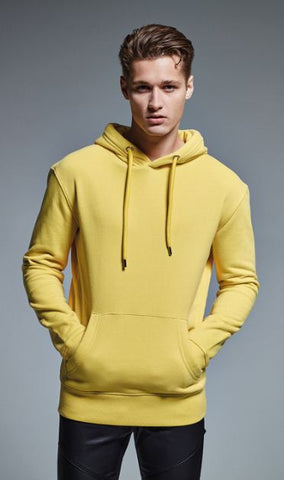 BNGwear Men's over the head yellow hoodie